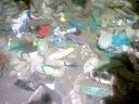 sampah ini menutupi hampir semua jalan di Mina!!