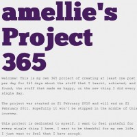 Introducing: My Project 365