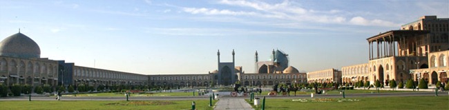 Imam Square with the 3 iconic buildings