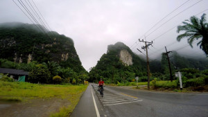 Cycling from Krabi to Phang Nga