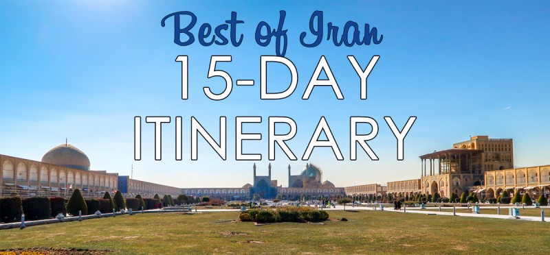 15 day tour of iran